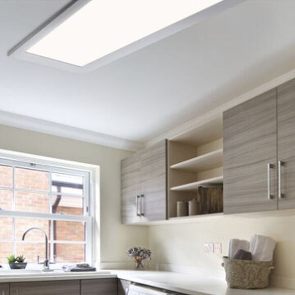 Maxim Lighting SKY 48" LED Flush Mount Brushed Aluminum 57774 4000K New - Picture 4 of 4